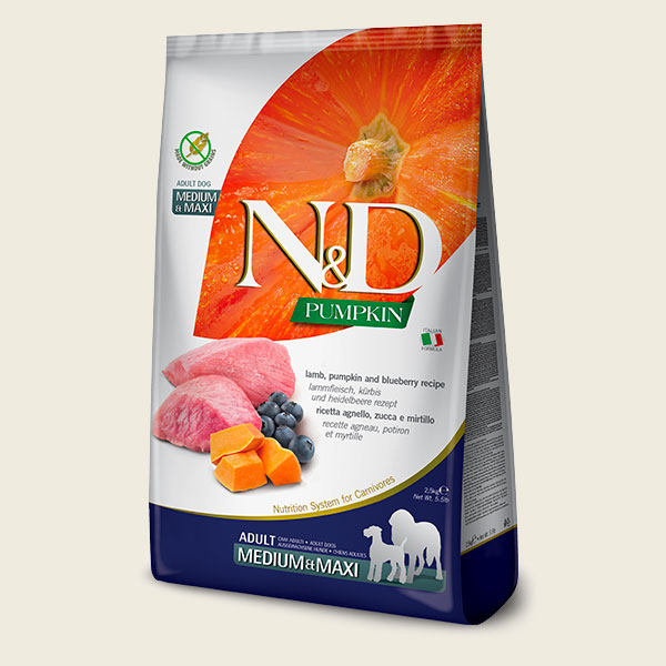 N&D Pumpkin Canine - Agnello e Mirtillo (Adult Mini)