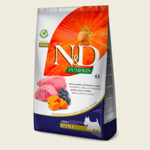 N&D Pumpkin Canine - Agnello e Mirtillo (Adult Mini)
