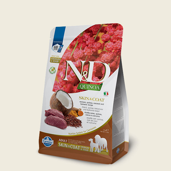 N&D Quinoa Canine Skin & Coat - Cervo (Adult)