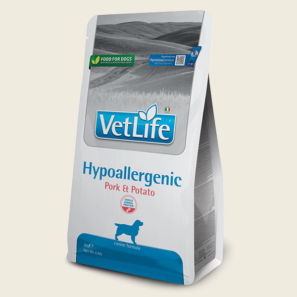 Vet Life Canine Hypoallergenic - Maiale e Patate